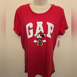 GAP Disney Limited Edition Collab Featuring Minnie Mouse Short Sleeve T-Shirt